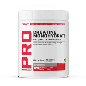 GNC Pro Performance Creatine Monohydrate Powder, 250g (Unflavoured)