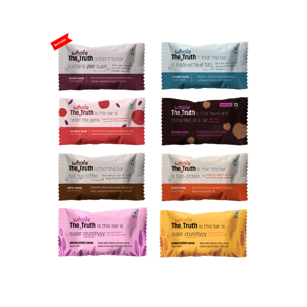 The Whole Truth All in One Protein Bars Box of 8