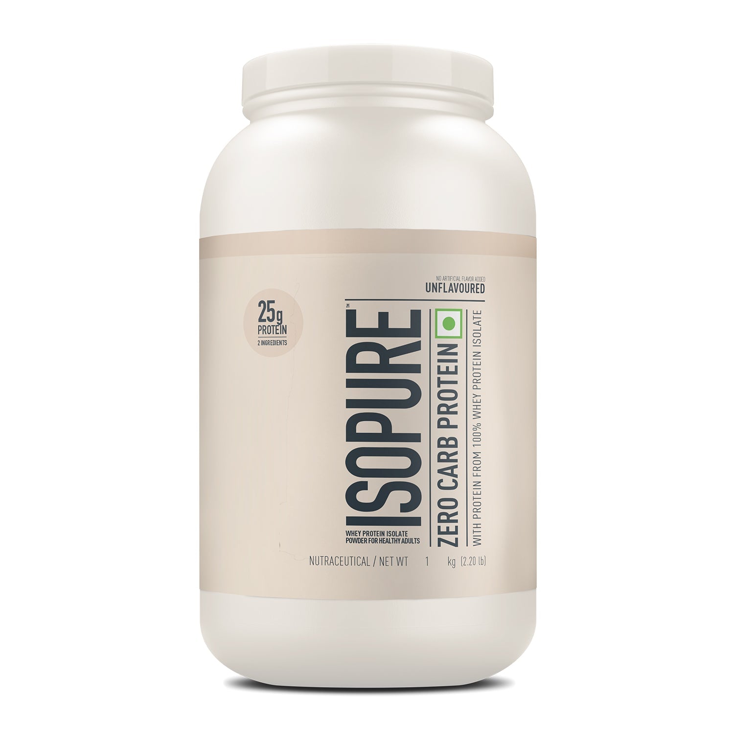 Isopure Zero Carb Whey Protein Isolate 1kg Unflavoured