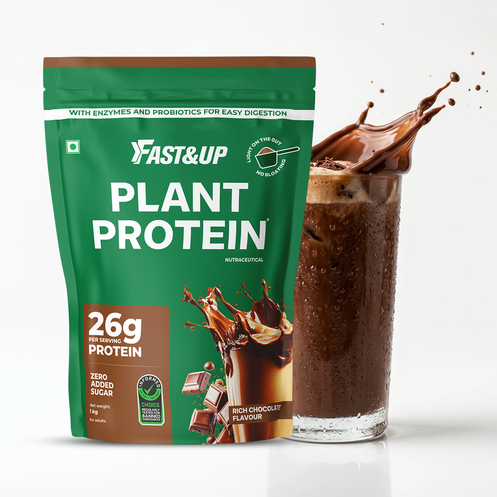 Fast&Up Plant Protein - Rich Chocolate (900 Gm)