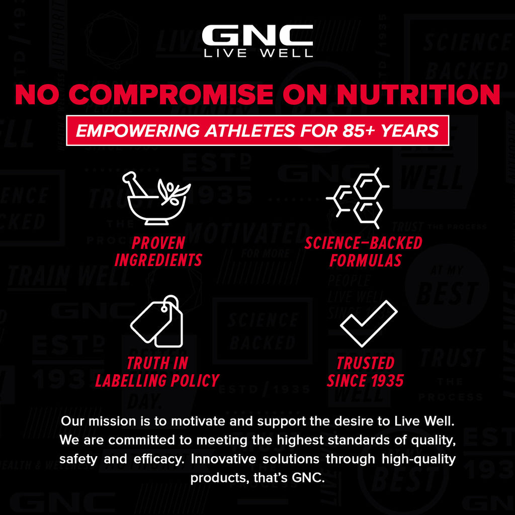 GNC AMP Gold Series 100% Whey Protein Advanced Boosts Muscle Gains, Recovery & Workout Performance | Informed Choice Certified