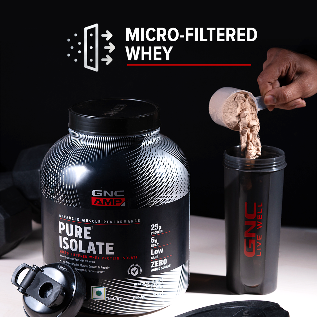 GNC AMP Pure Isolate Whey Protein