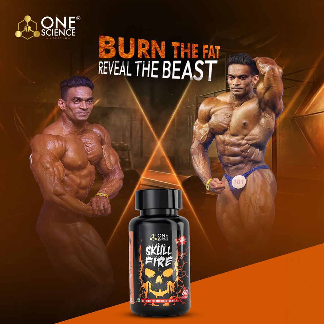 One Science Skull Fire - Fat Burner - Unflavoured (60 Capsules)