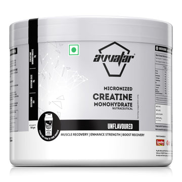 Avvatar Creatine Monohydrate 100g Unflavoured