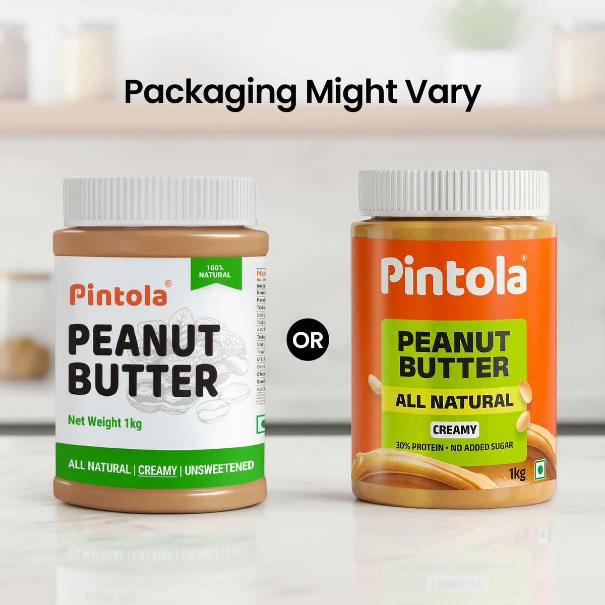 Pintola All Natural Peanut Butter Crunchy 1kg