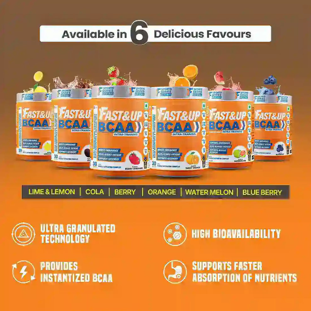 Fast&Up BCAA - Watermelon (30 Servings)