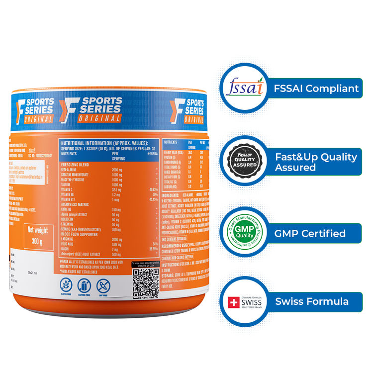 FAST&UP Pre-workout Advanced