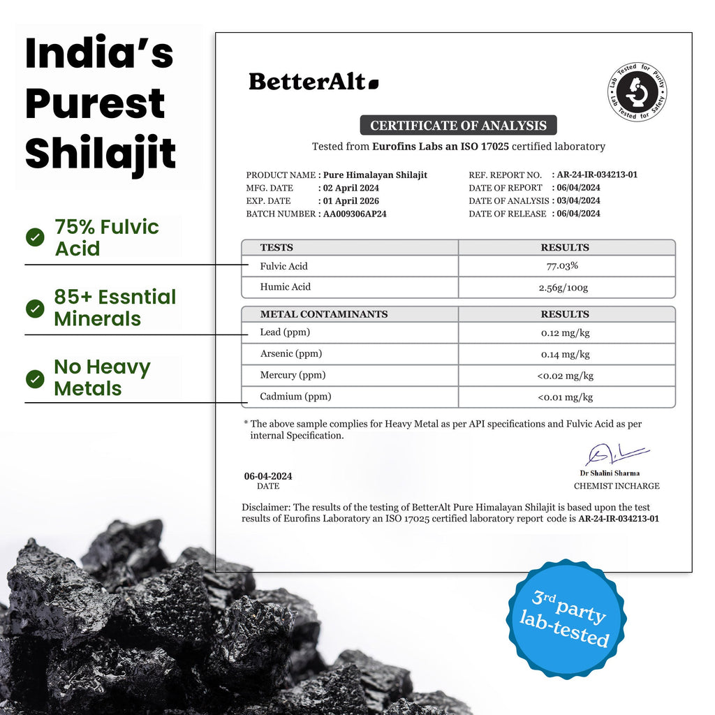 Better alt shilajit 20 Grams