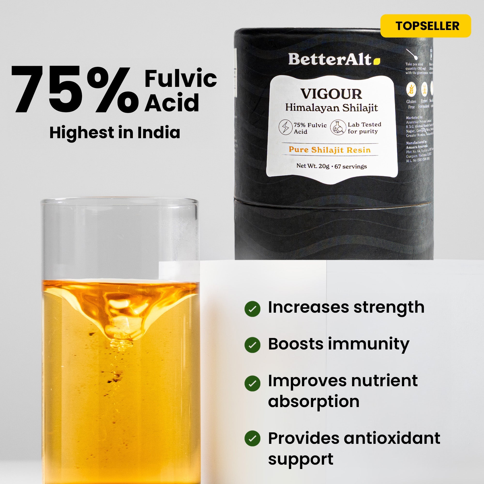 Better alt shilajit 20 Grams