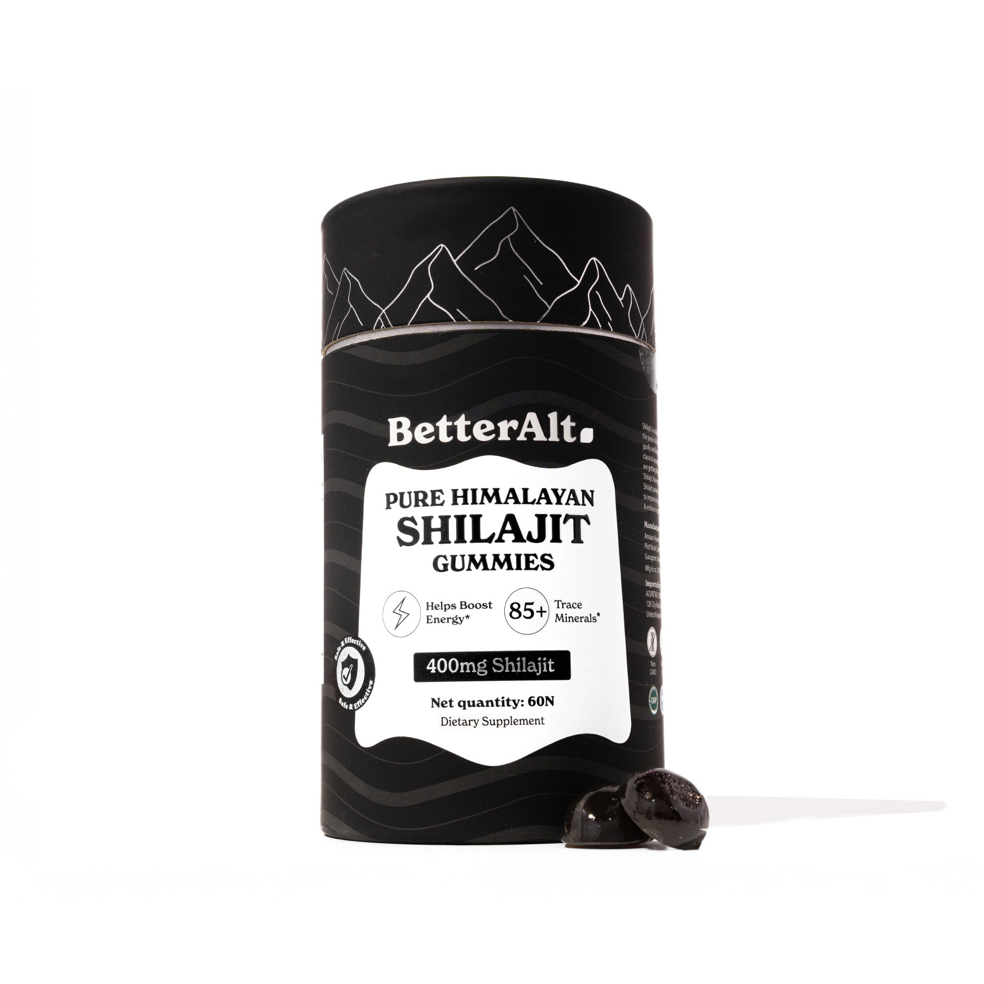 BetterAlt Pure Shilajit Gummies Tamarind