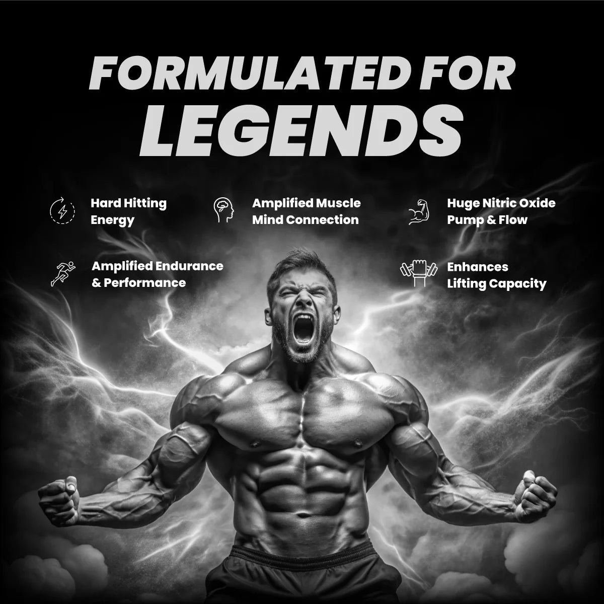 Big Muscles Karnage Red Pre‑Workout — push harder, train longer