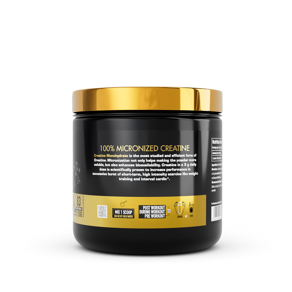 One Science Nutrition 100% Micronized Creatine Powder - Unflavoured (250gm)