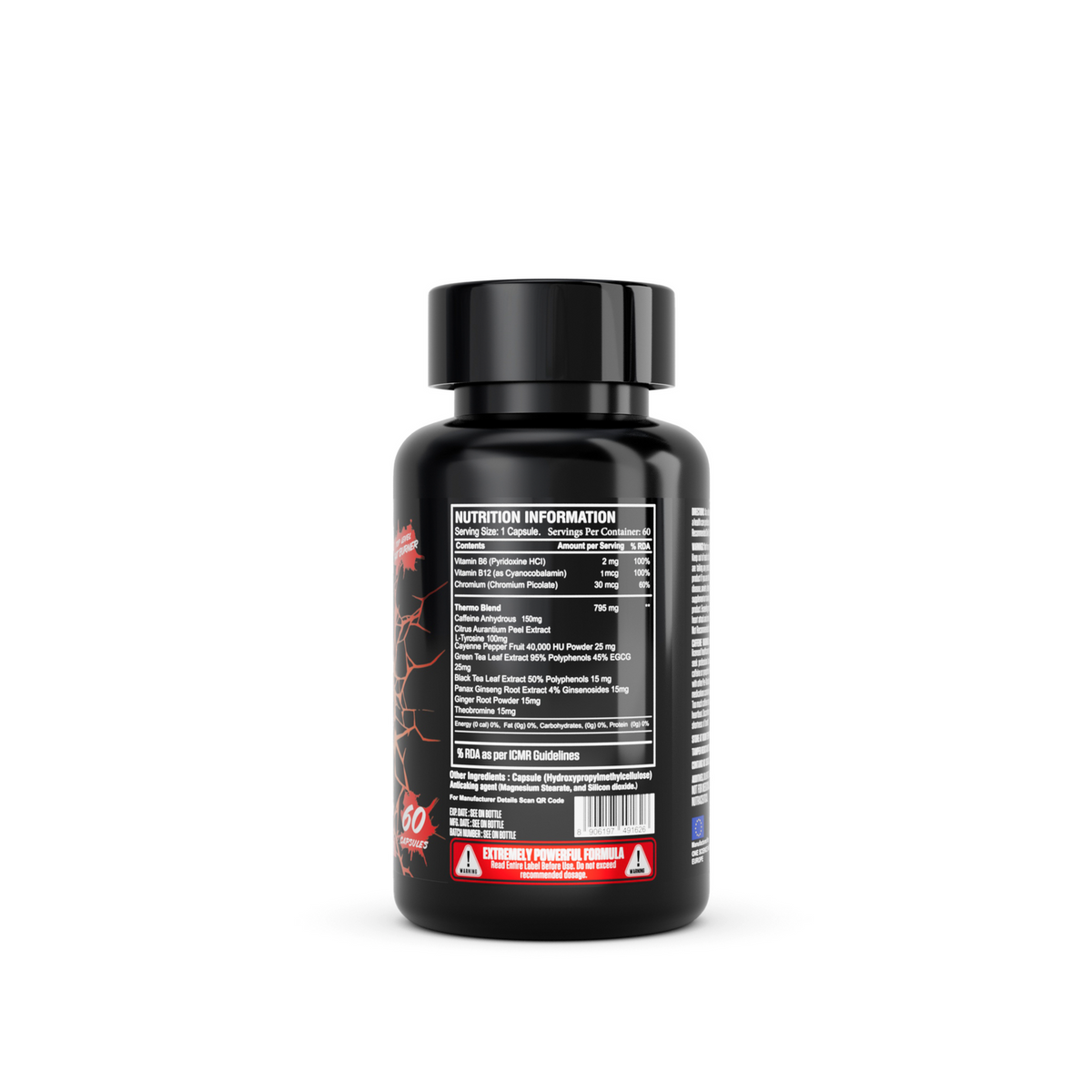 One Science Skull Fire - Fat Burner - Unflavoured (60 Capsules)