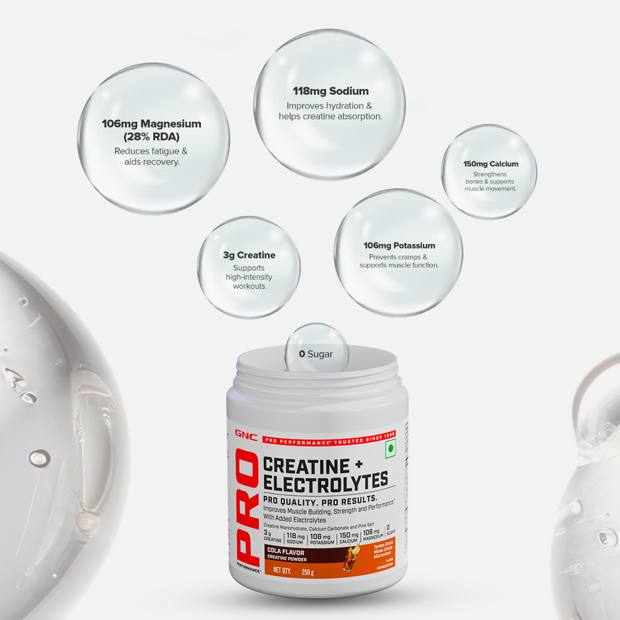 GNC Pro Performance Creatine Monohydrate Powder