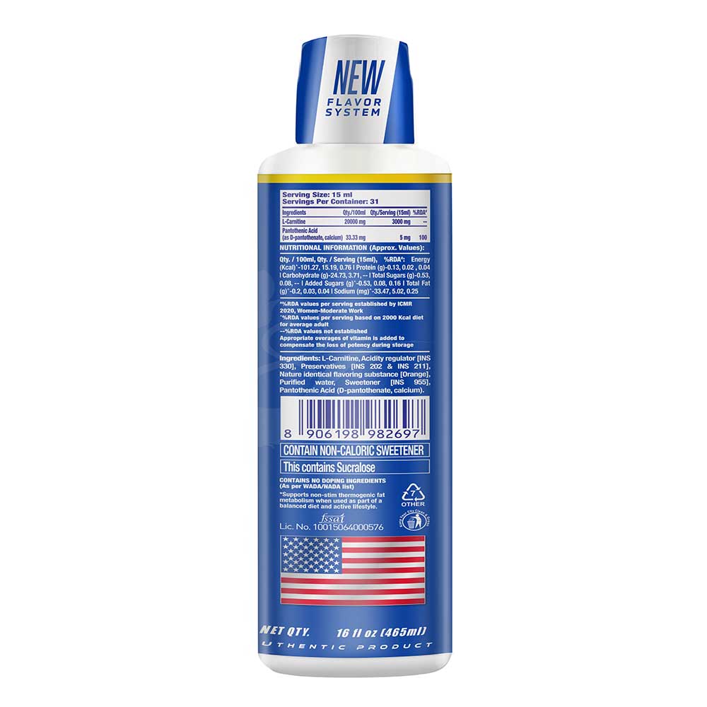 Ronnie Coleman L-Carnitine XS 3000 mg Liquid