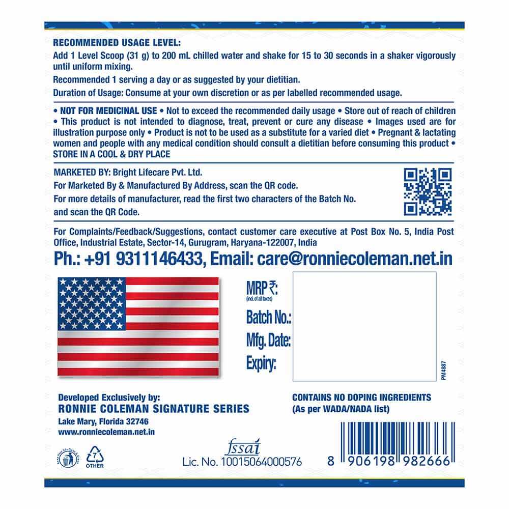 Ronnie Coleman Iso-Tropic Max