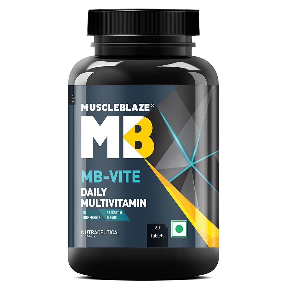 MuscleBlaze MB-VITE Daily Multivitamin 60 Tablets