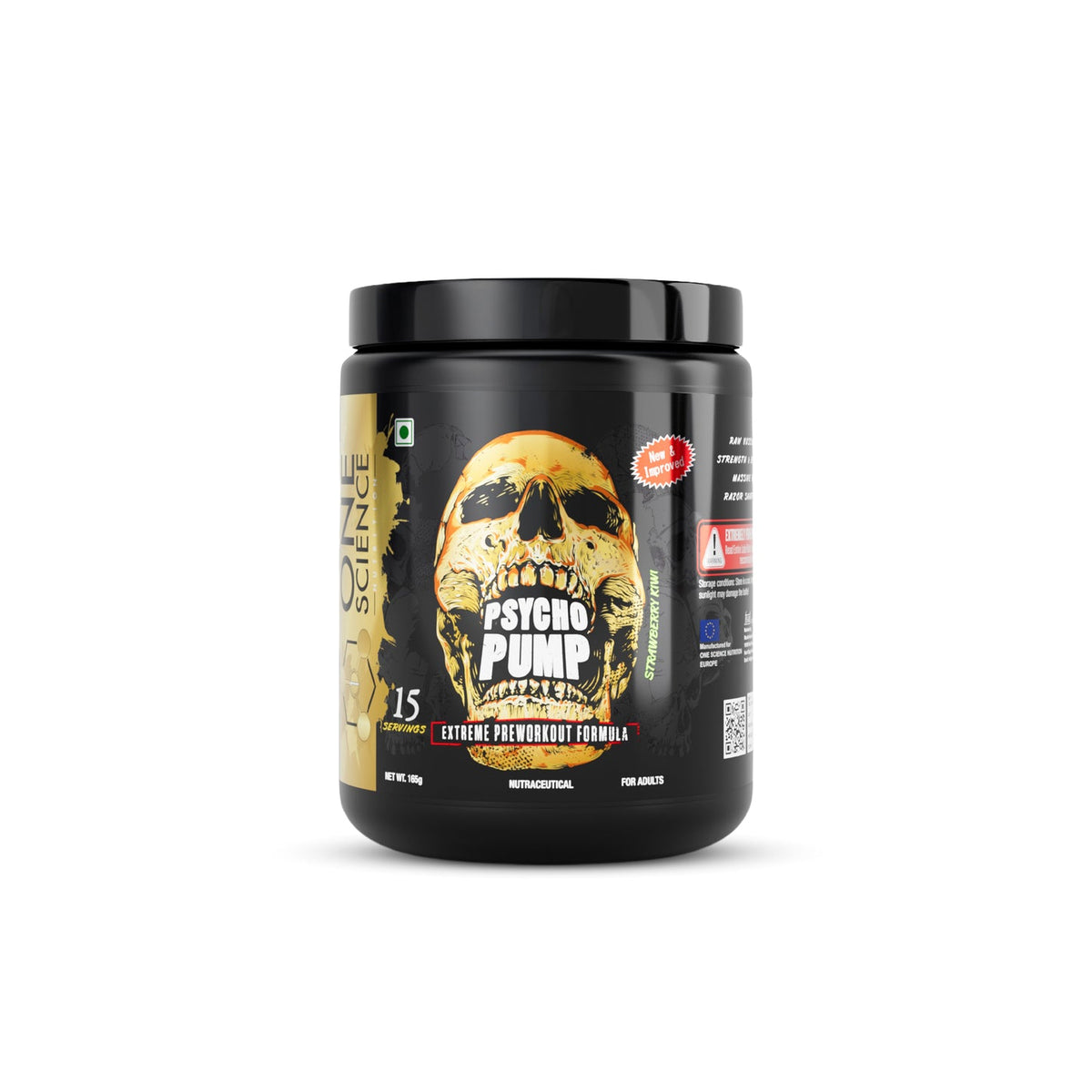 One Science Nutrition Psycho Pump Extreme Pre-Workout - Fruit Punch (15 Servings)