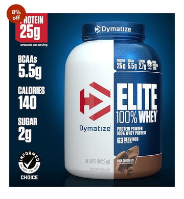 Dymatize Elite 100% Whey Protein Rich Chocolate 5 lb