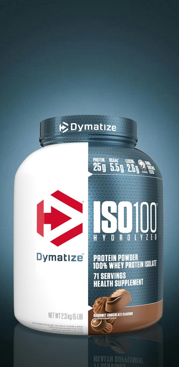 Dymatize ISO 100 Hydrolyzed Protein Gourmet Chocolate 5 lb