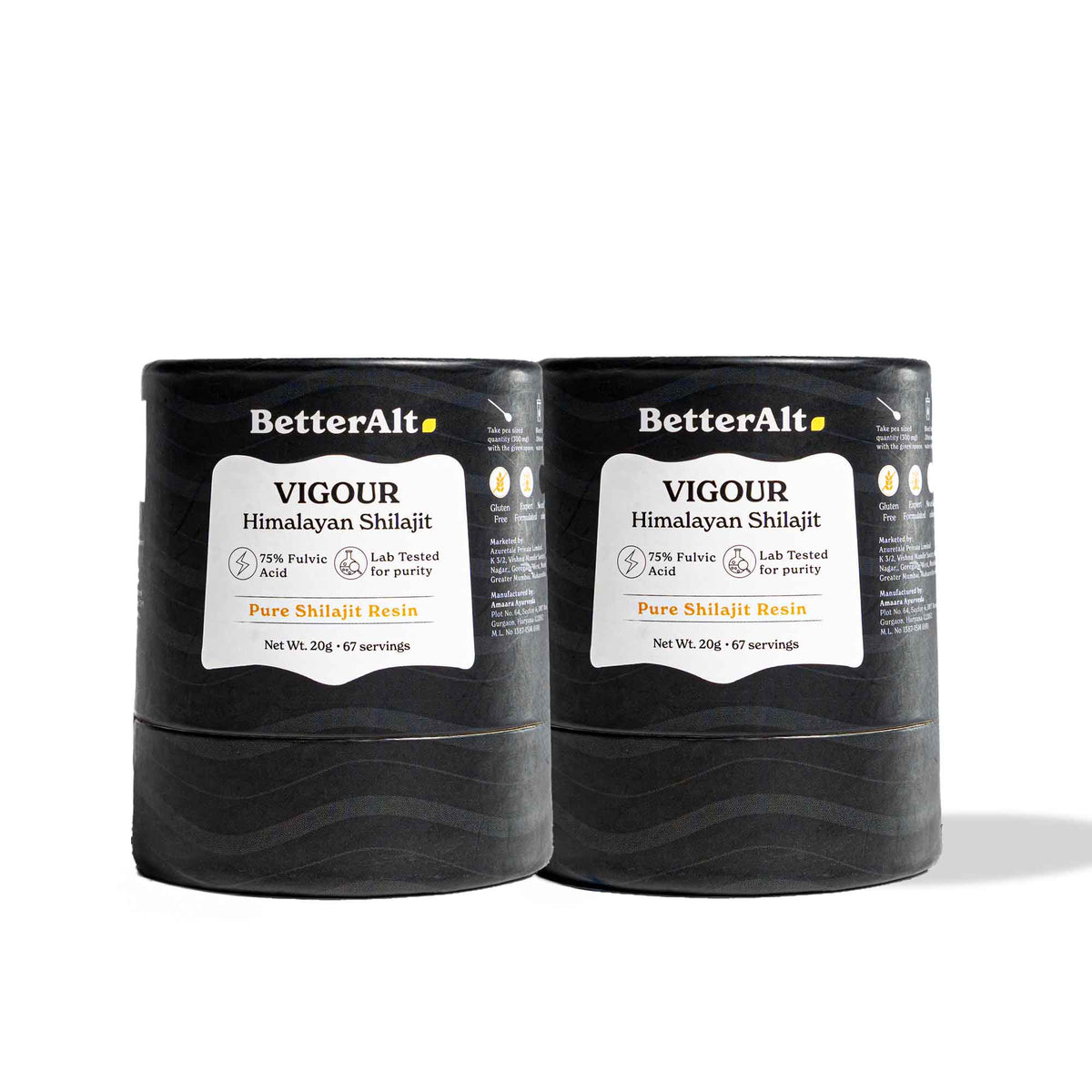 BetterAlt Shilajit Resin 20g – Pure Shilajit Resin for Daily Wellness